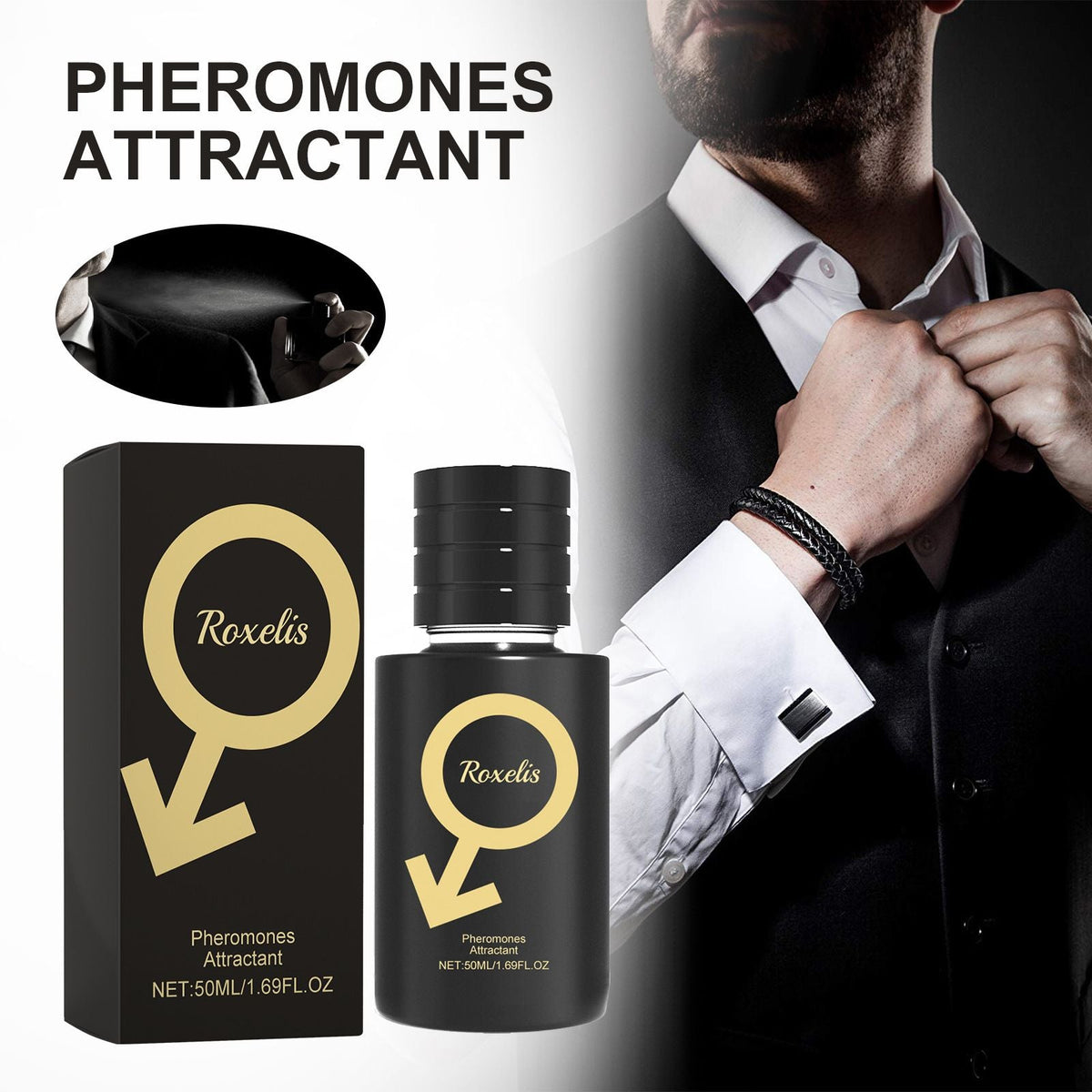 50ml Mens Cologne with Fresh and Long Lasting Fragrance