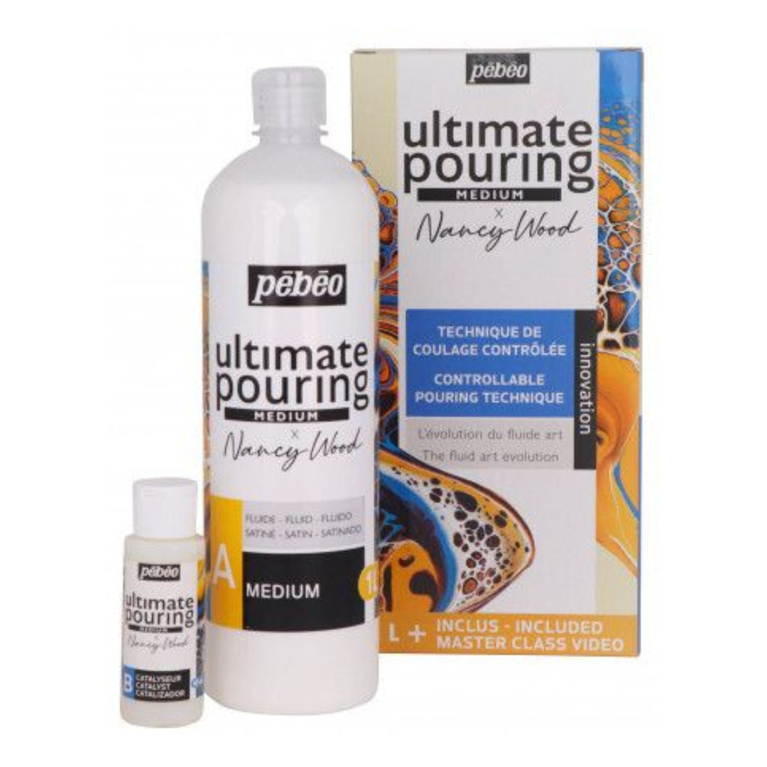 Pebeo Ultimate Acrylic Pouring Medium, 1 litre, 524702