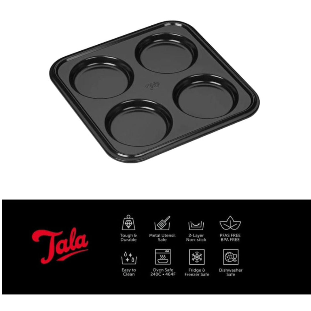 Tala Non-Stick 26.4x26.4x2cm, Yorkshire Pudding Tin, Model 10680