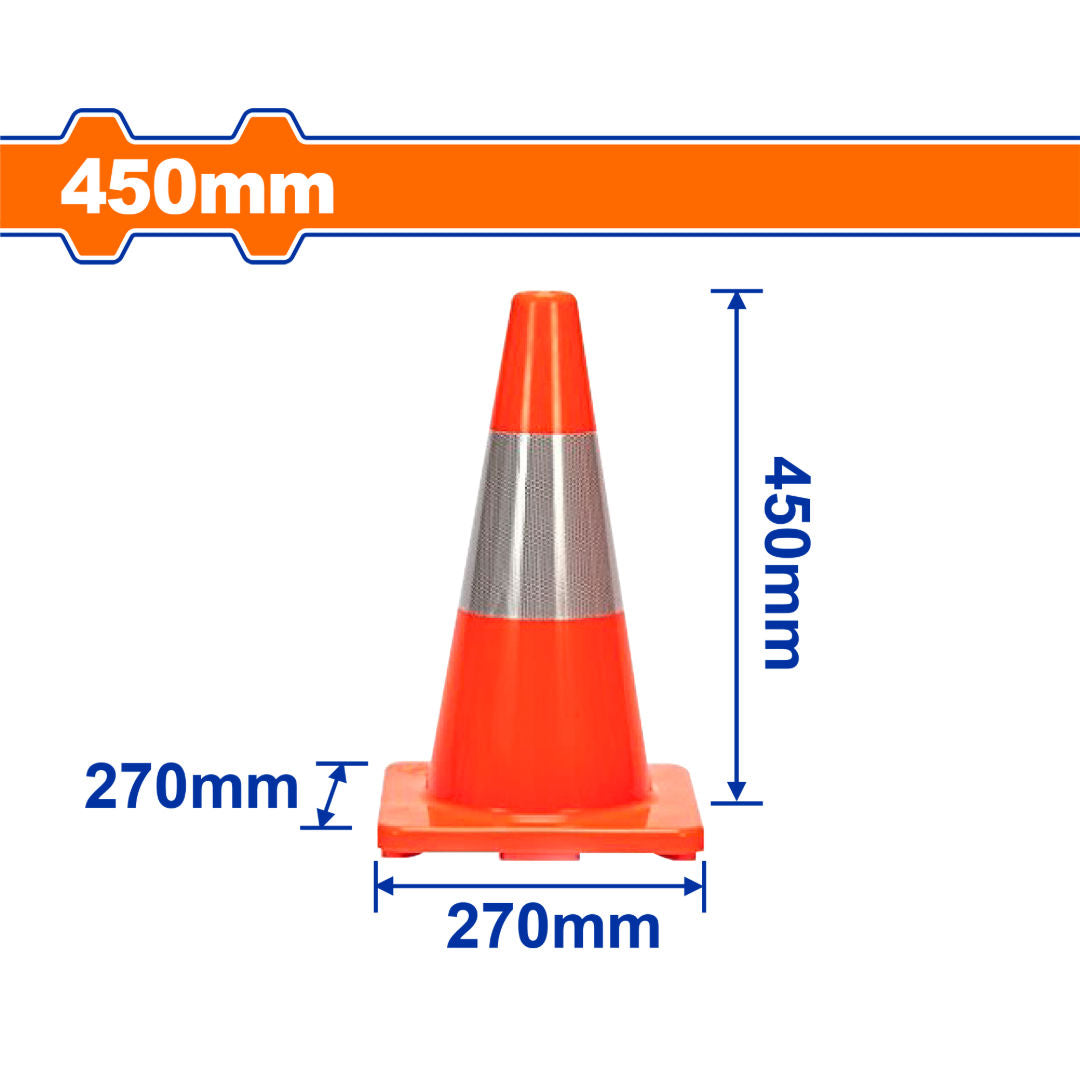 WADFOW Traffic Cone,1 PVC, Reflective Collars, Road Safety Cones
