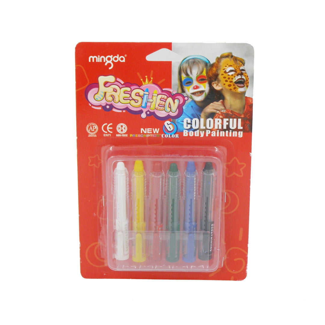 RSC Mingda 6 Color Face Painting Stick