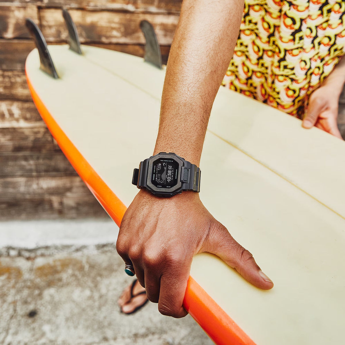 Casio G-SHOCK GBX-100 G-LIDE Series Bluetooth Surf & Training Watch