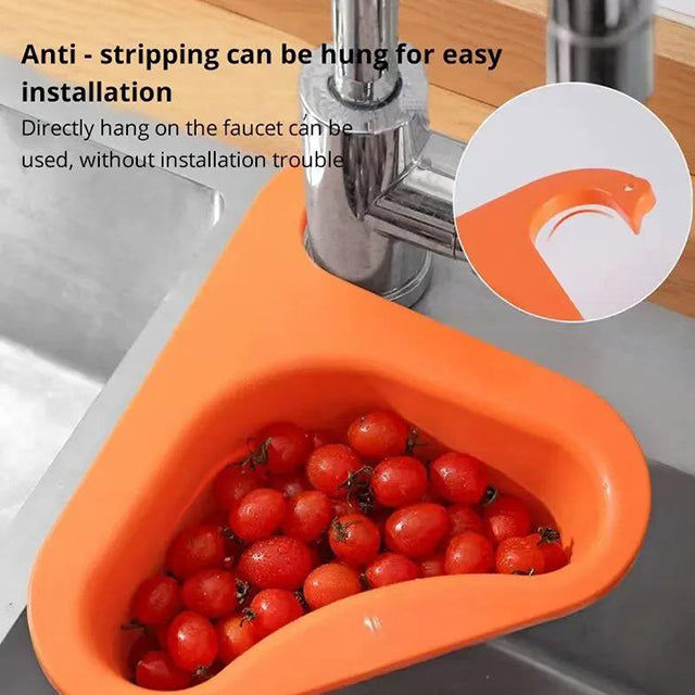 Swan Drain Basket Sink - Durable Kitchen Sink Strainer for Food Waste & Debris Collection
