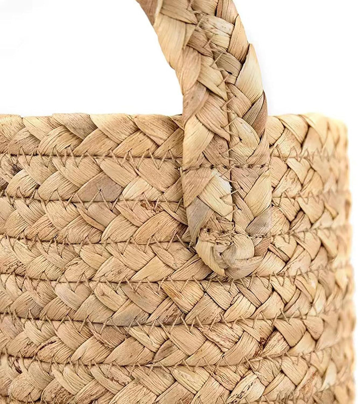AIESY® Beautiful Handcrafted Ingeniously Jute Baskets for Plantation