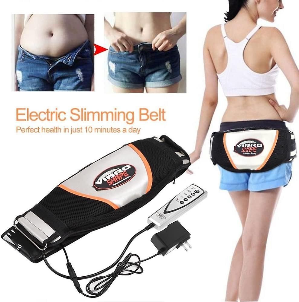 Professional Fitness Vibro Shape Vibration Fat Burner Relaxing Belt Massager with Remote Control