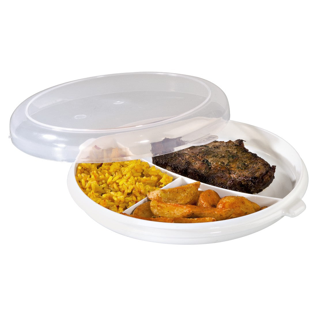 XAVAX 111513 Set of Microwave Plates, 3 parts
