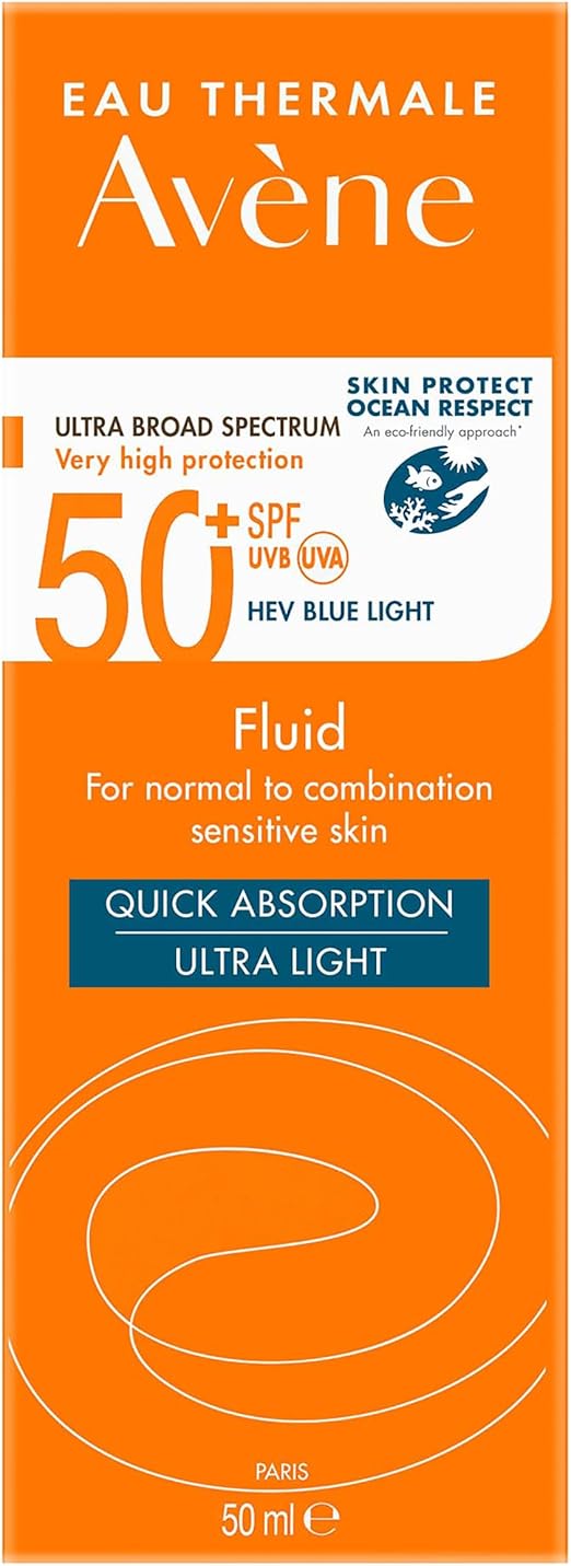 Avene Fluid Sunscreen SPF 50+ 50ml