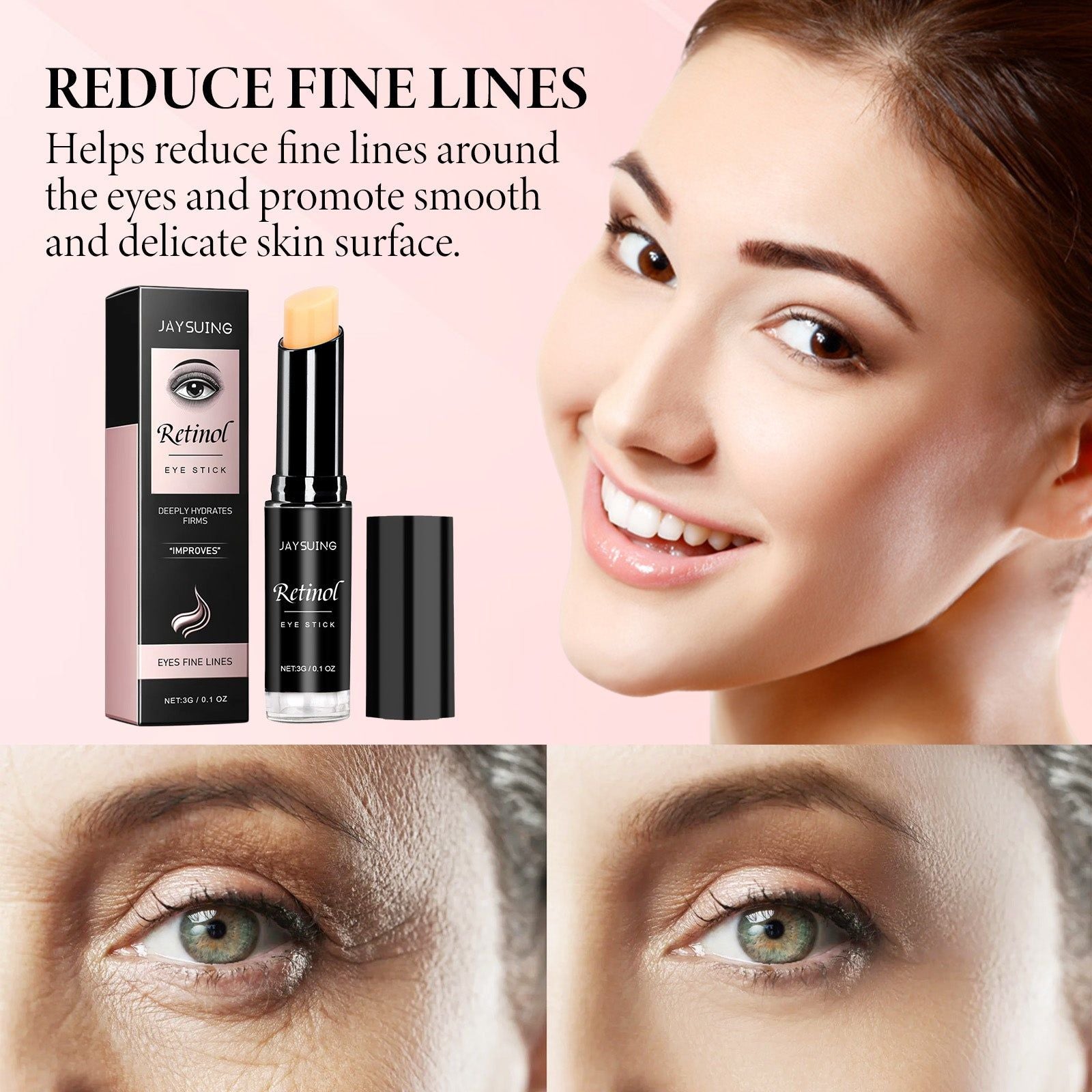 Revitalize & Firm Eyes Naturally, Reduce Dark Circles, Fine Lines, Anti-Aging ,3g
