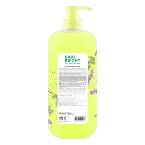 British Pear Body Cleanser 450ml Baby Bright (B)
