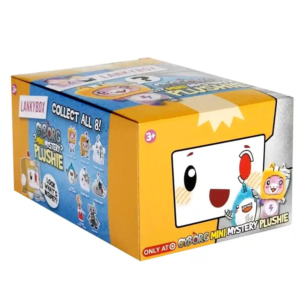 LankyBox Cyborg Mini Mystery Plushie 6inch (PDQ) (S2)