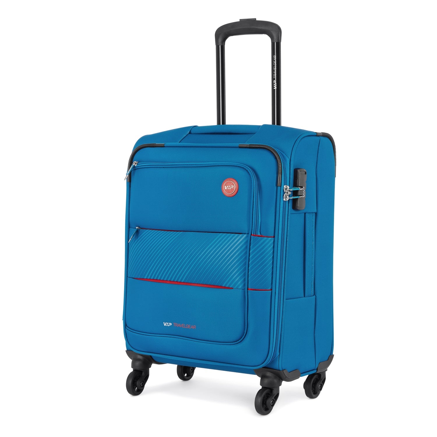 VIP CALIFORNIA 4 Wheels Expandable Soft Trolley 3 Pcs Set -54cm ,69 cm , 79cm