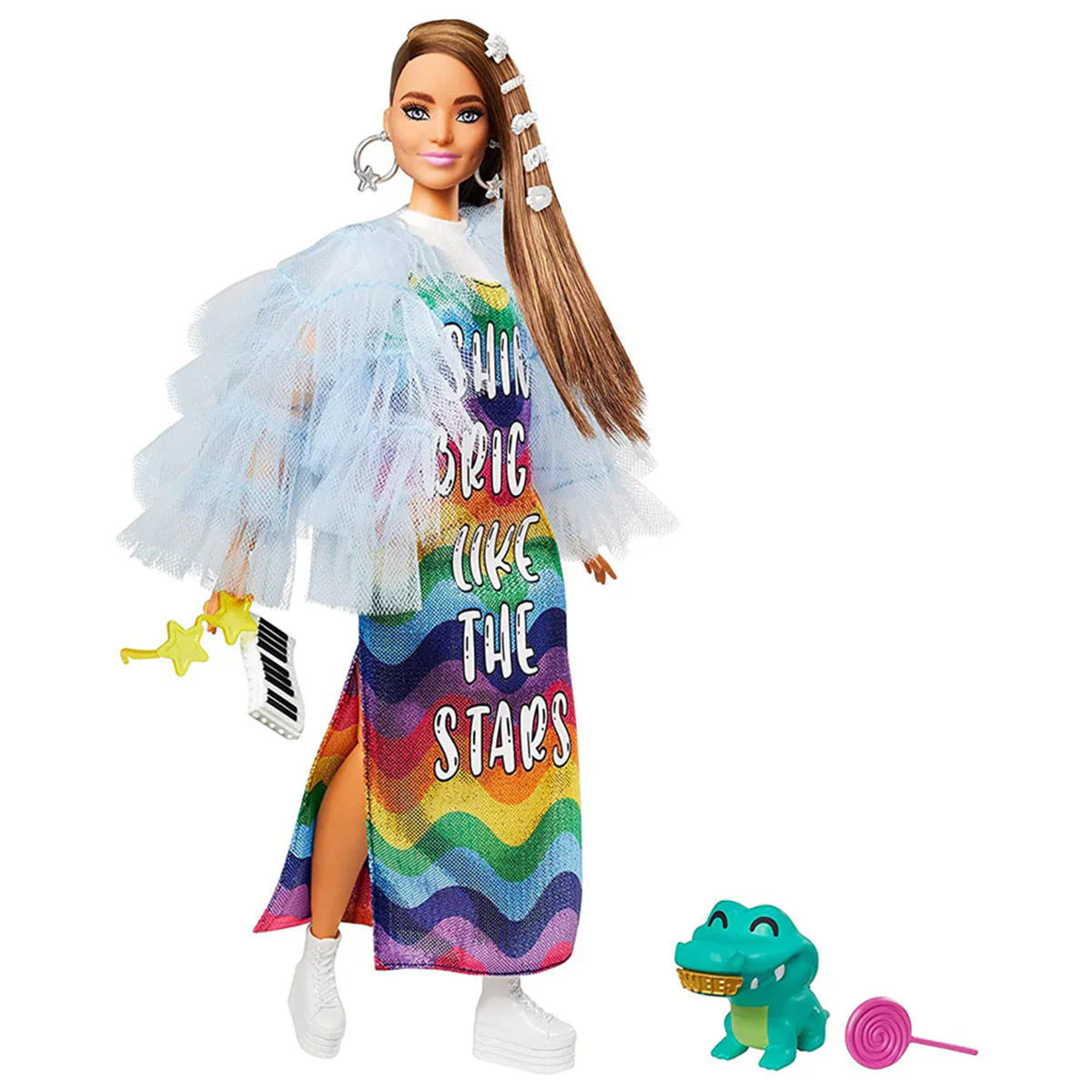 Barbie Extra Doll - Yellow Coa