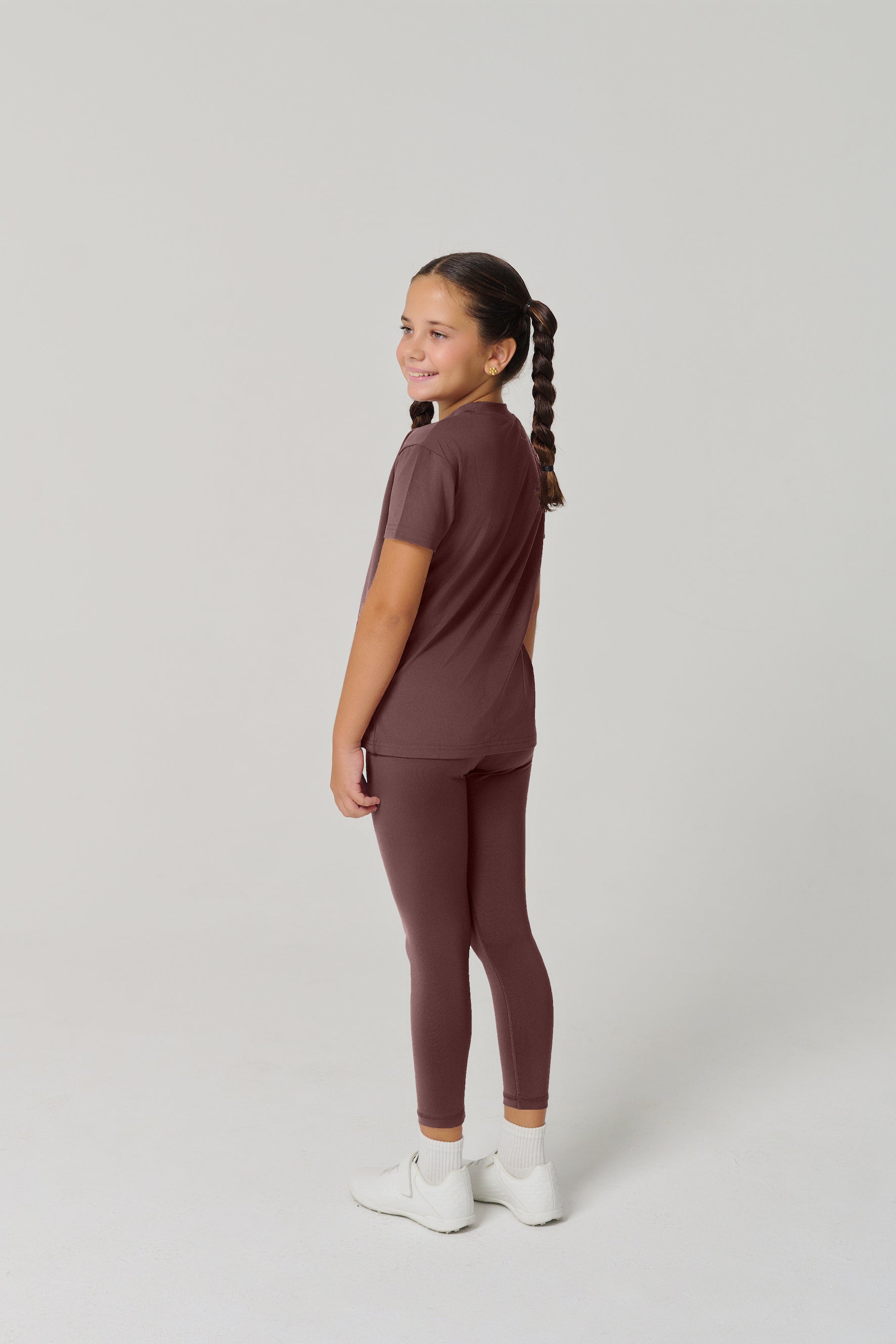 MULU Classic Unisex Kids T-shirt - Brown