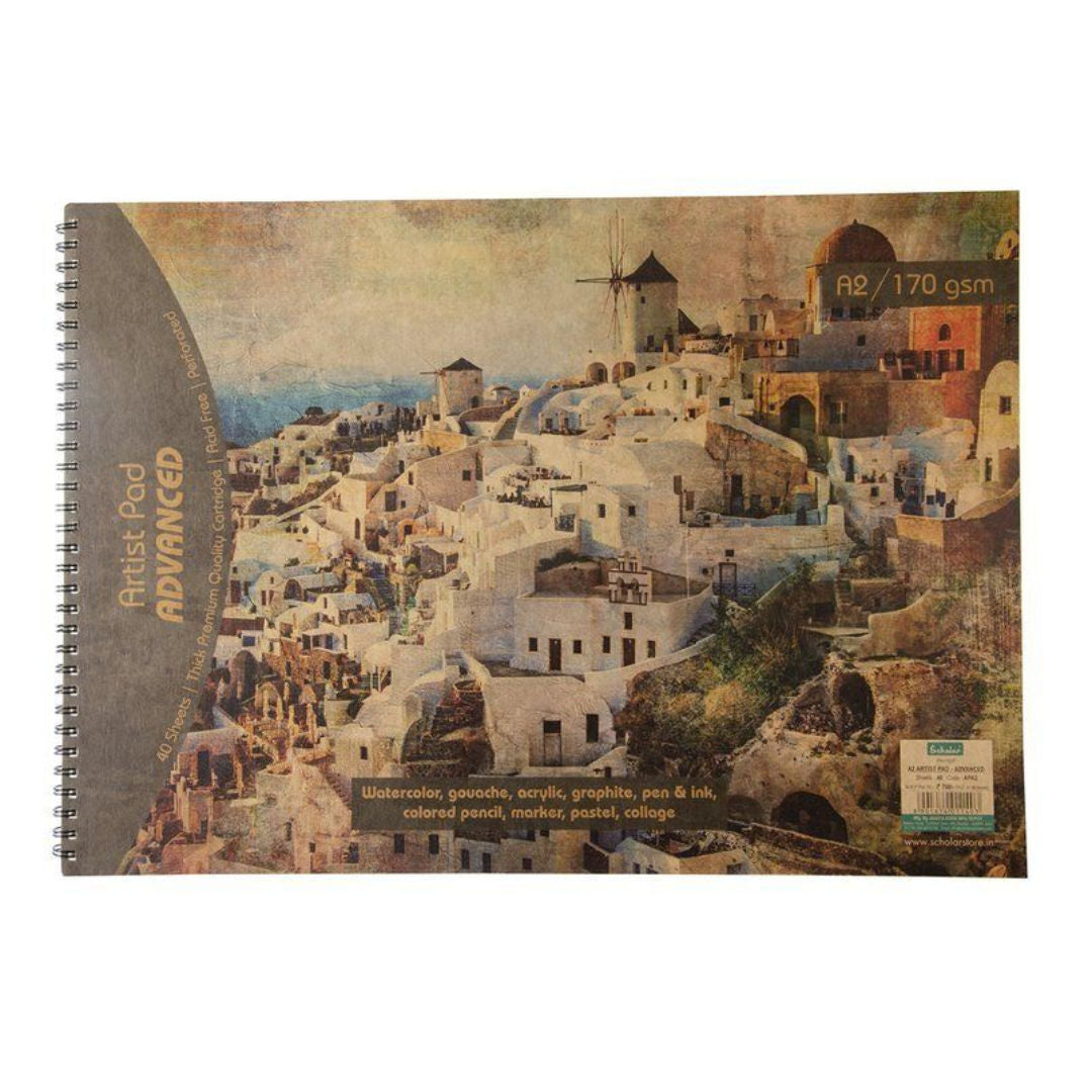 Scholar Artist Pad Advanced, 170gsm, 40 Sheets