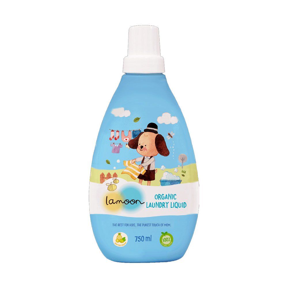 lamoon Organic Effective Cleaning Laundry Liquid – 750ml