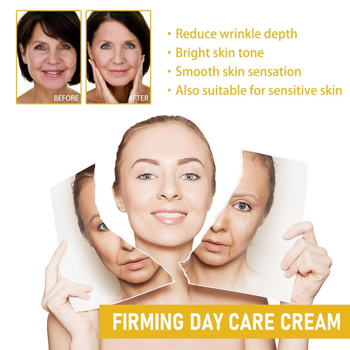 Revitalize Your Skin with Collagen Cream, Firming, Anti-Aging, Hydrating, Wrinkle Repair ,30g
