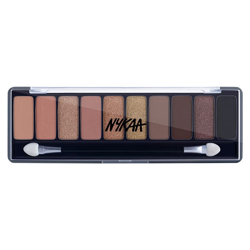 Nykaa Eyes On Me! 10in1 Eyeshadow Palette Smokey at 8!