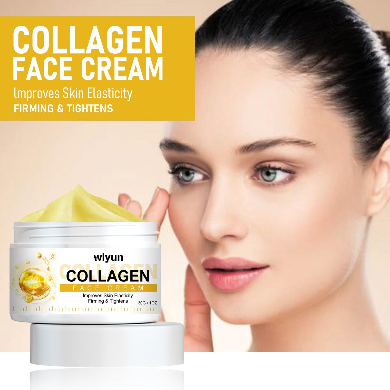 Revitalize Your Skin with Collagen Cream, Firming, Anti-Aging, Hydrating, Wrinkle Repair ,30g