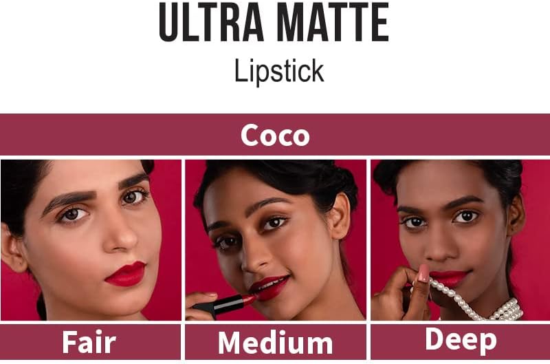 Nykaa Ultra Matte Lipstick Coco17