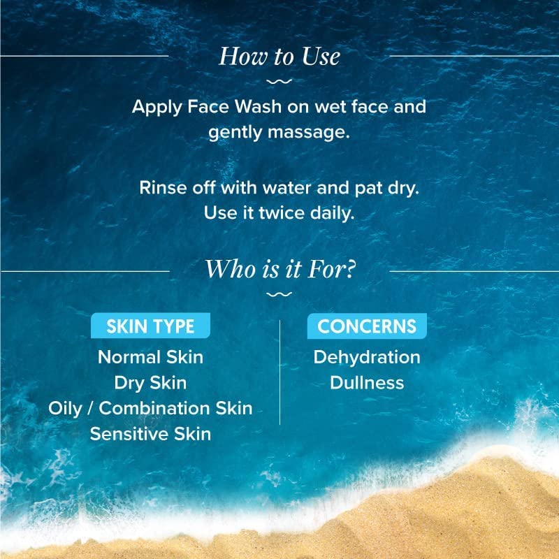 Aqualogica Hydrate+ Face Wash With Hyaluronic Acid & Coconut Water Skin 100ml