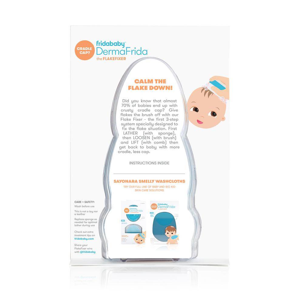 Frida Baby Cradle Cap Treatment Kit - 3-Step Flake Fixer