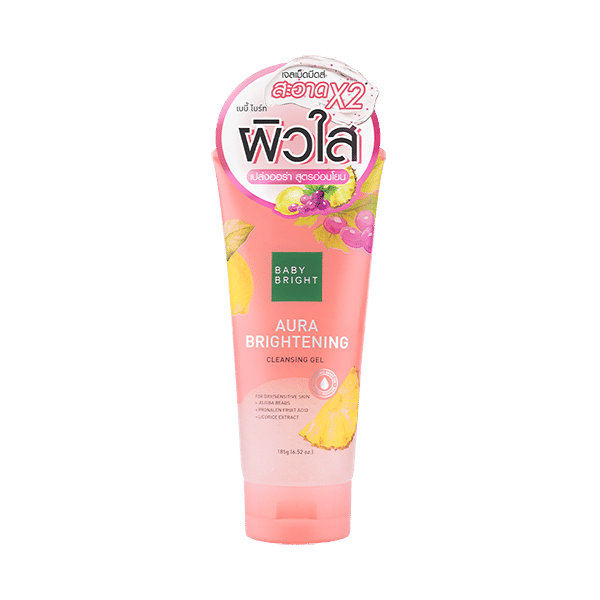 AURA BRIGHTENING CLEANSING GEL 185G BABY BRIGHT (F)