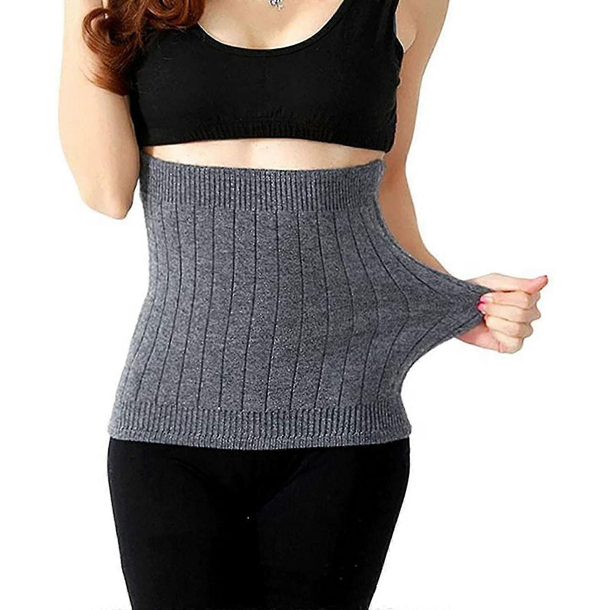 Cashmere Kidney Warmer Elastic Waist Back Support Belt