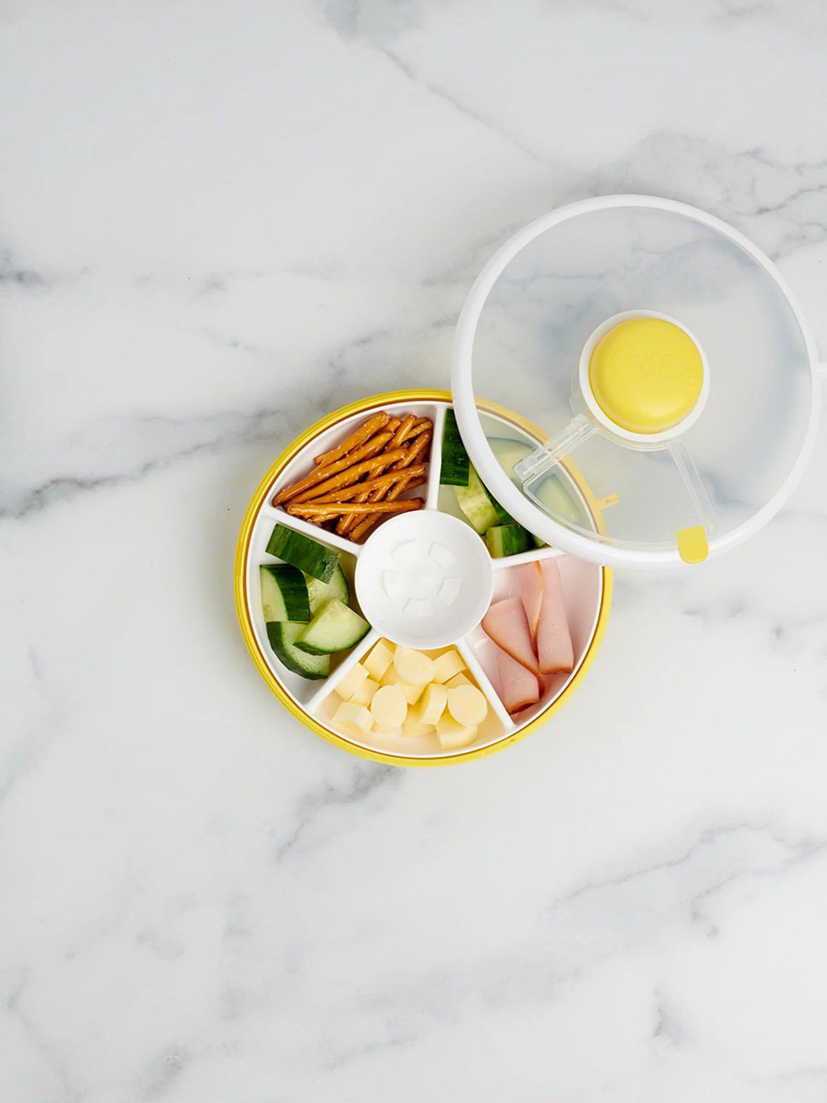 GoBe Snack Spinner Flip-Lemon Yellow
