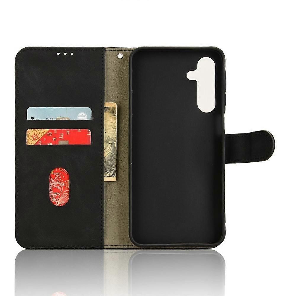 For Samsung Galaxy A16 5G Leather Case Skin-Feel Anti-Drop Wallet Flip Phone Cover