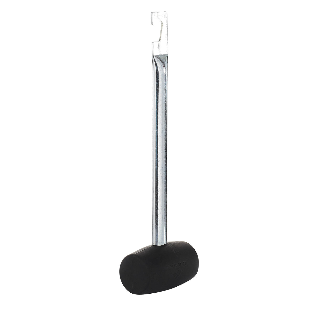 Camp Master Camping Rubber Hammer, Zinc Plated Iron Handle with Hook, 29cm