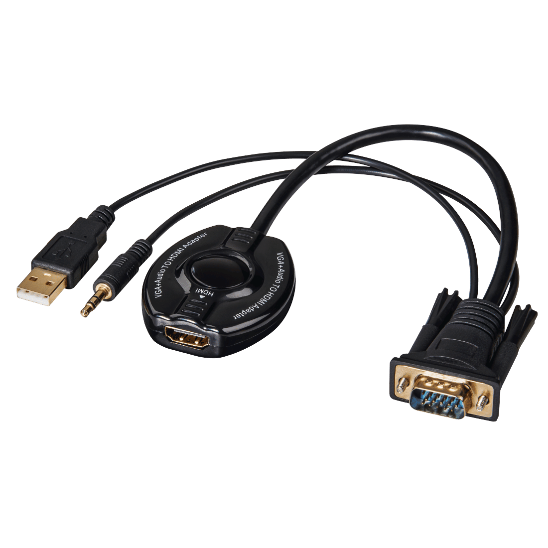 HAMA 83216 VGA with Audio Cable to HDMI™ Converter