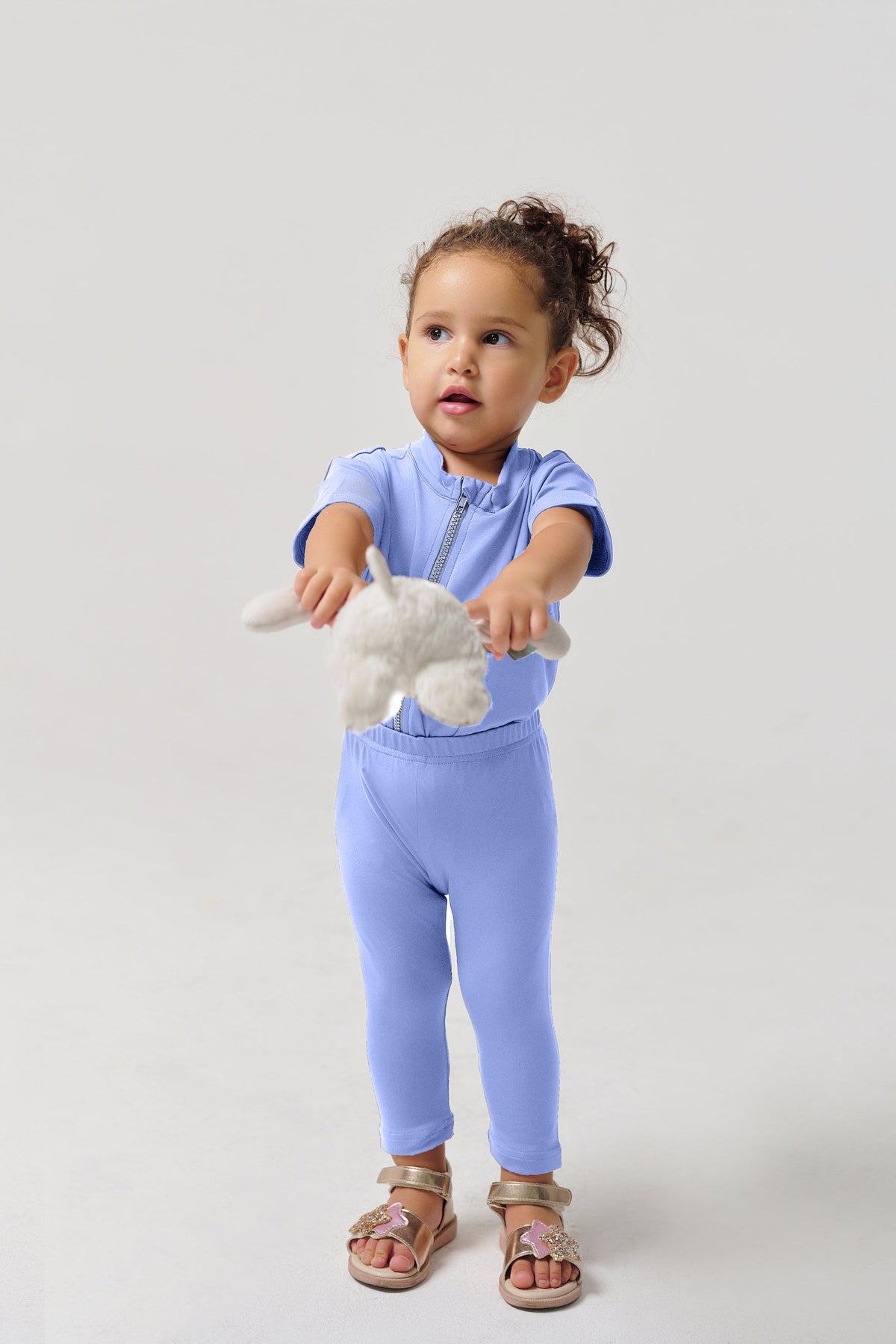 MULU Classic Unisex Baby Romper - Light Blue