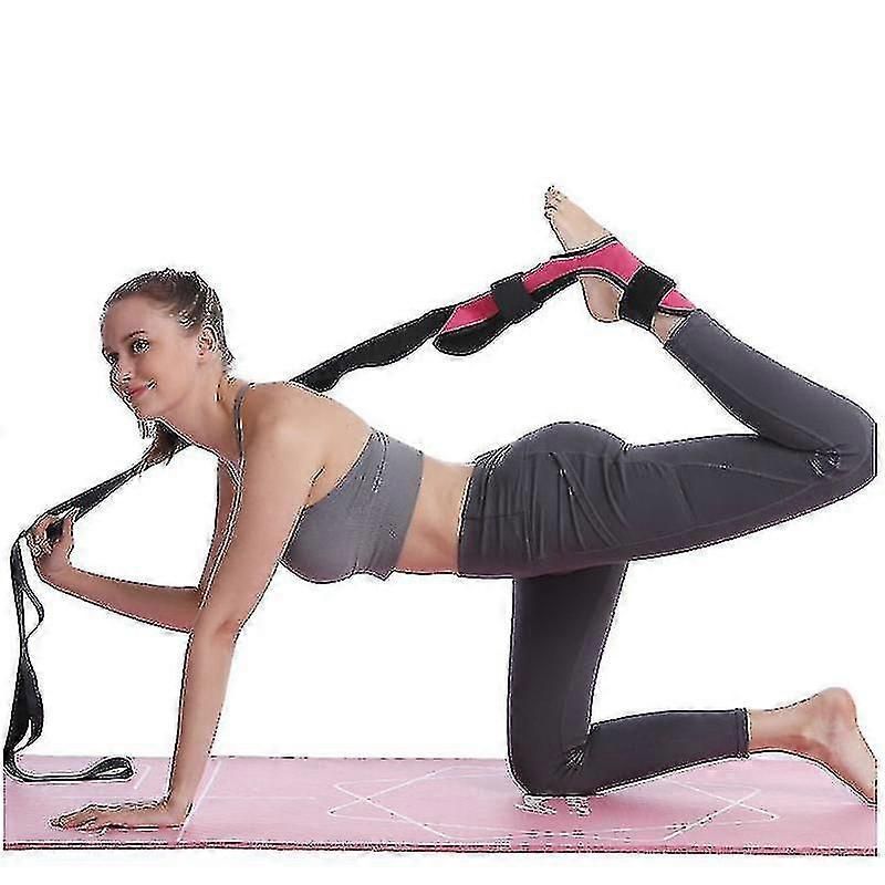 Yoga Flexibility Stretch Band Of Leg Fascia Stretcher Strap Ligament Stretching Belt