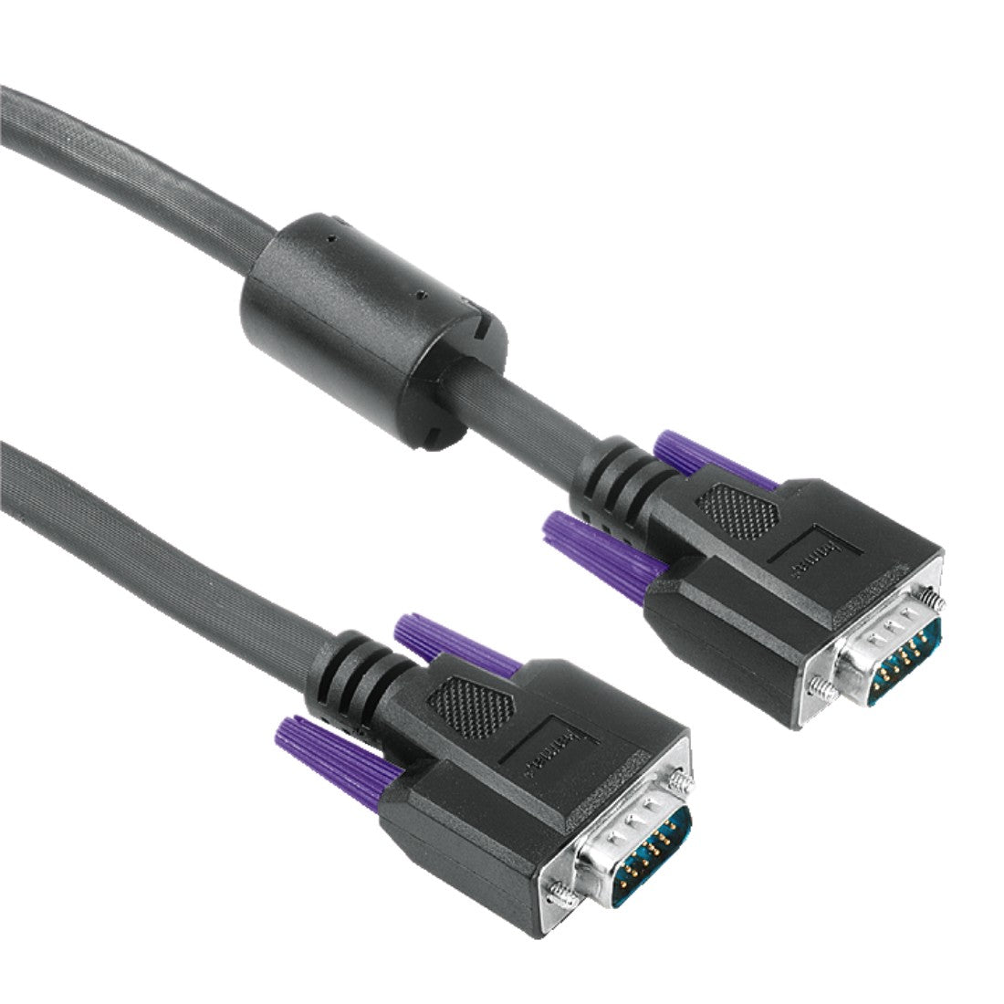 Copy of HAMA 41934 VGA CABLE, FERRITE CORE, 2 SHIELDED, 3 M