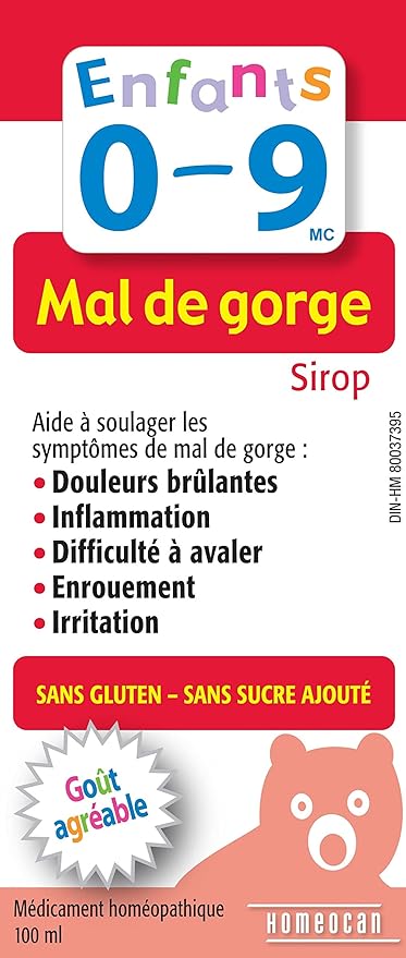 Kids 0 - 9 Throat Ease 100ml