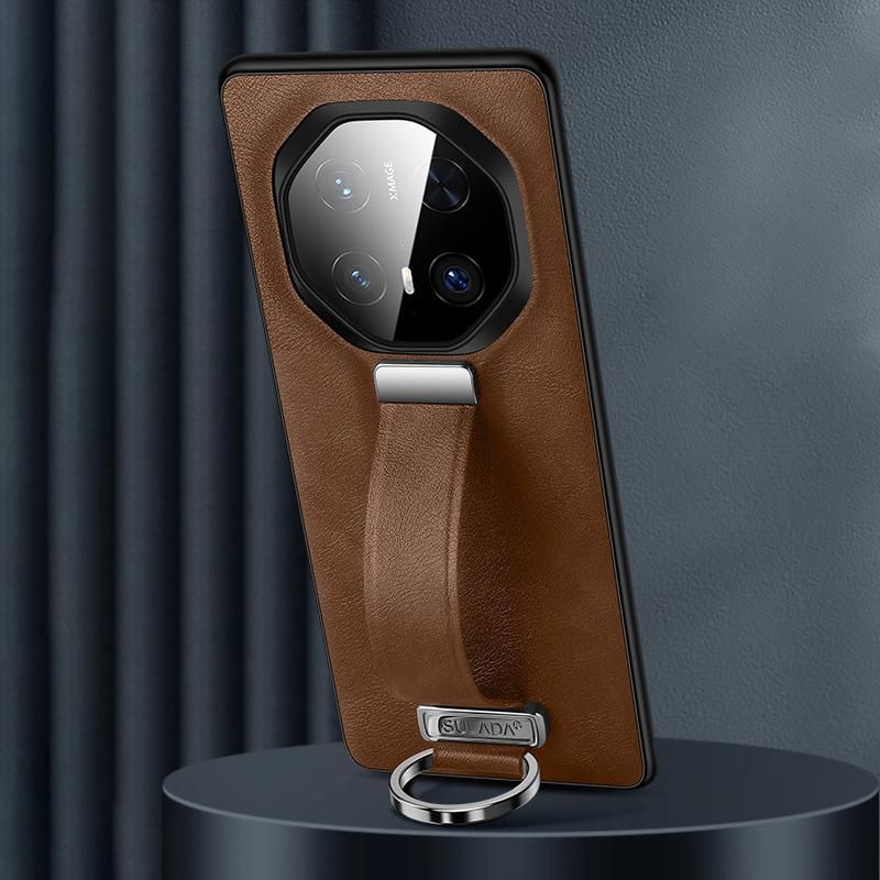 PC Hybrid PU Texture Case For Huawei Mate 70 RS Ultimate