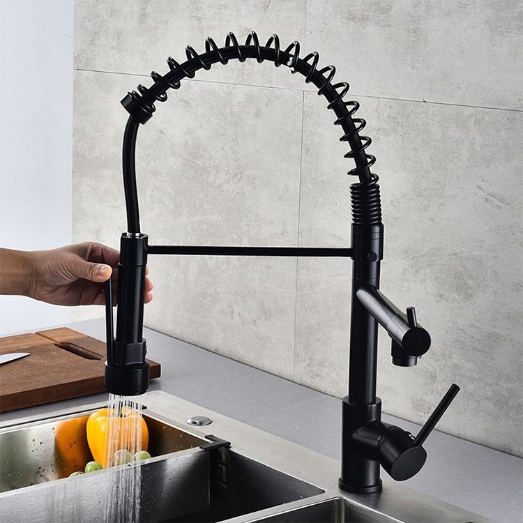 360 Degree Rotary Tap Black