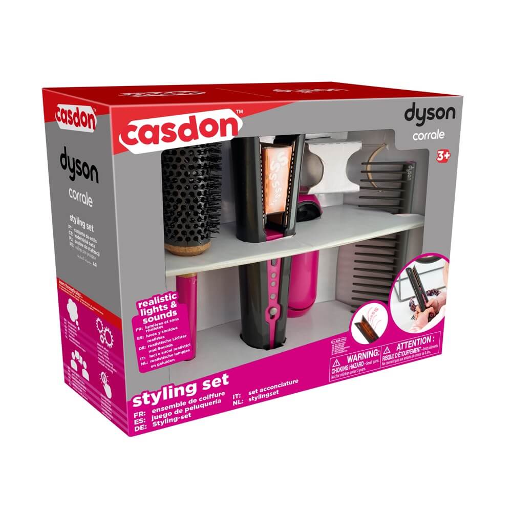 Casdon Dyson Corrale Styling Set 3 Pieces, 3+ years