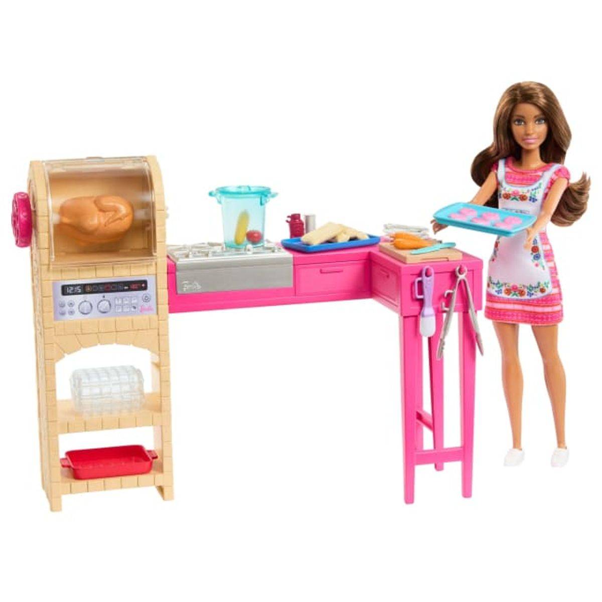 Barbie & Teresa Recipe for Friendship Cook & Create Kitchen Playset With 20+ Accessories