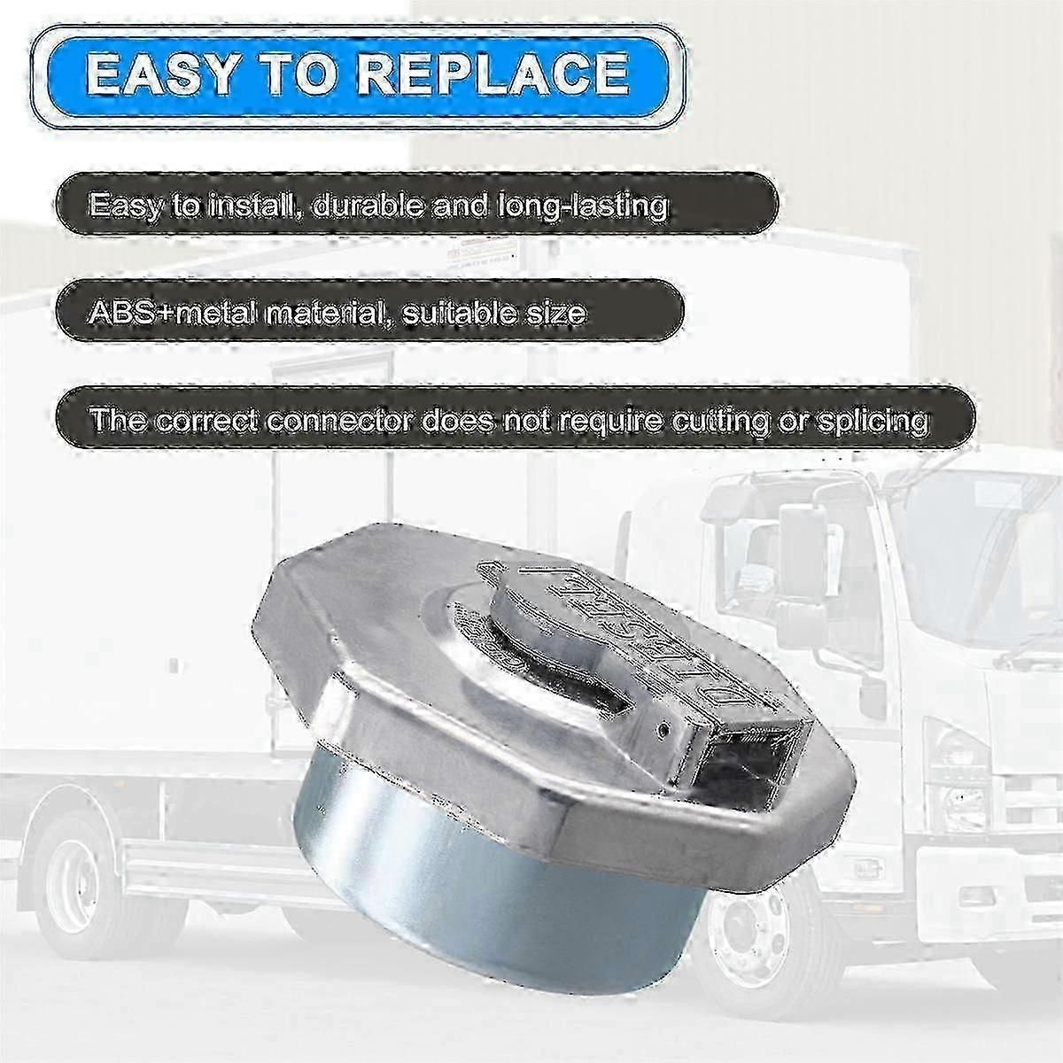 Car Fuel Cap With Key For Npr Nqr 4hk1 8-98146010-0 8-98088982-0 Silver