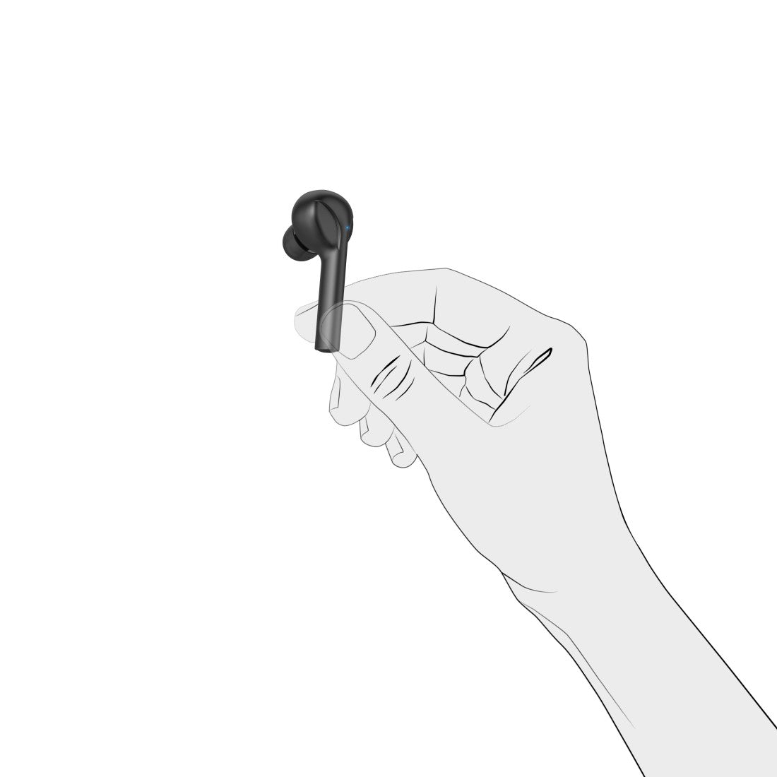 HAMA 177057 "STYLE" BT HEADPHONES,IN-EAR,TWS,VOICE CONTROL,MICRO
