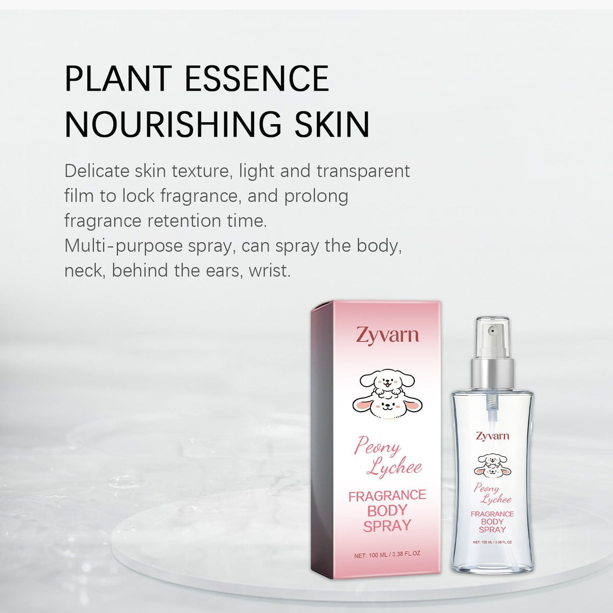 100ml Fragrance Body Mist with Fresh and Long Lasting