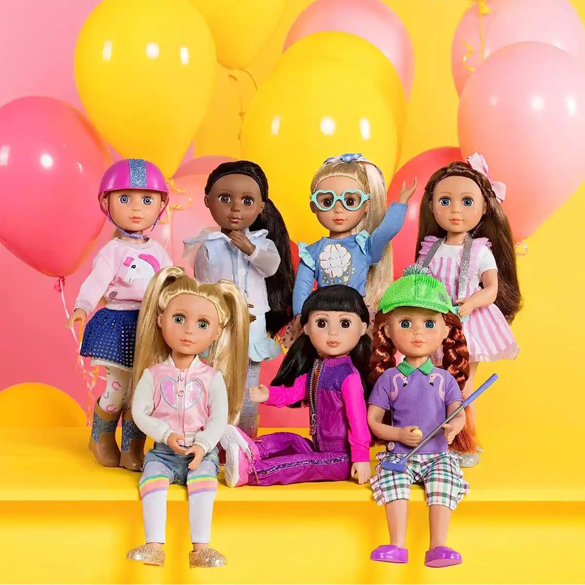Glitter Girl 14" DOLL DELUXE COTTON