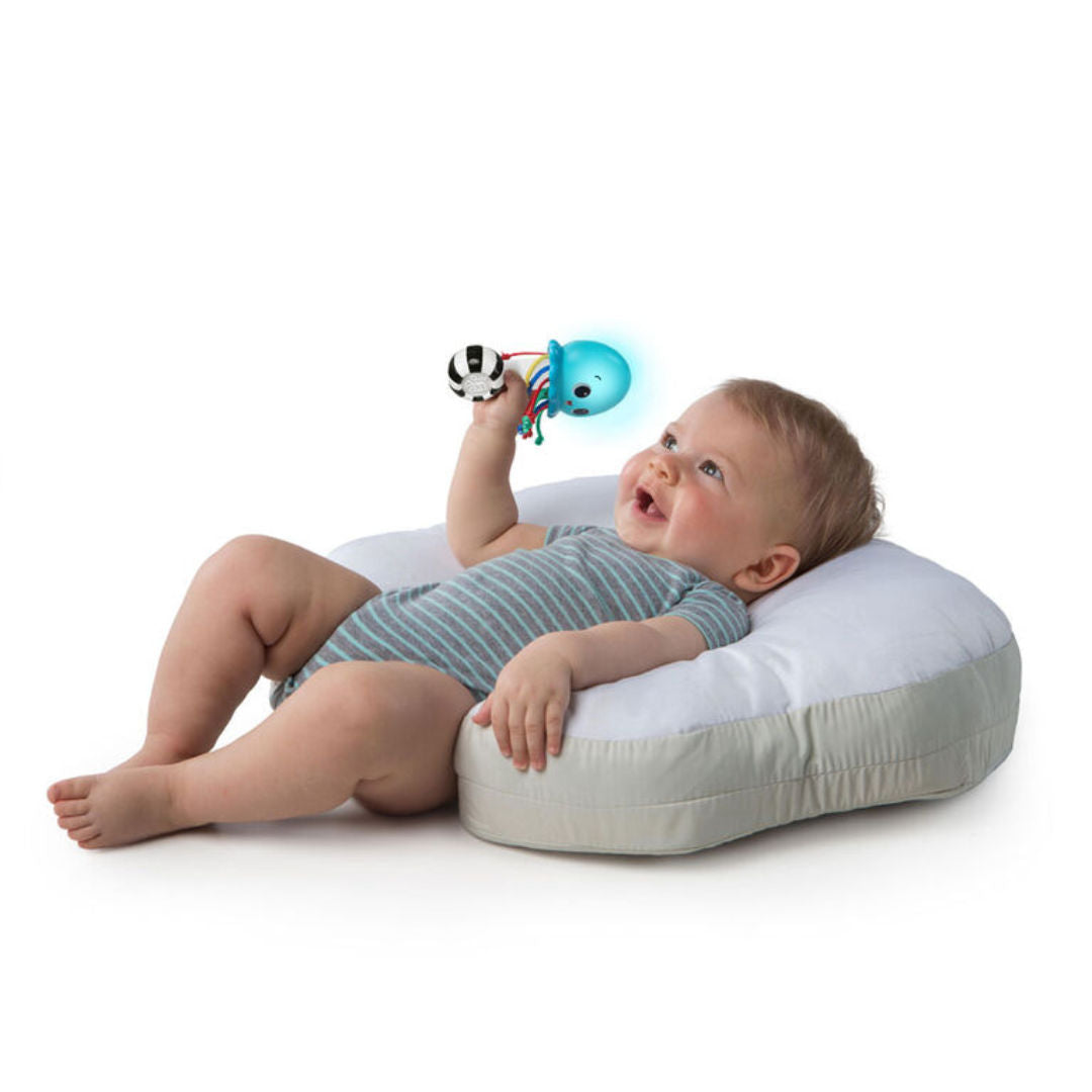 Baby Einstein Ocean Glow Sensory Shaker Musical Toy, 1 to 24 months