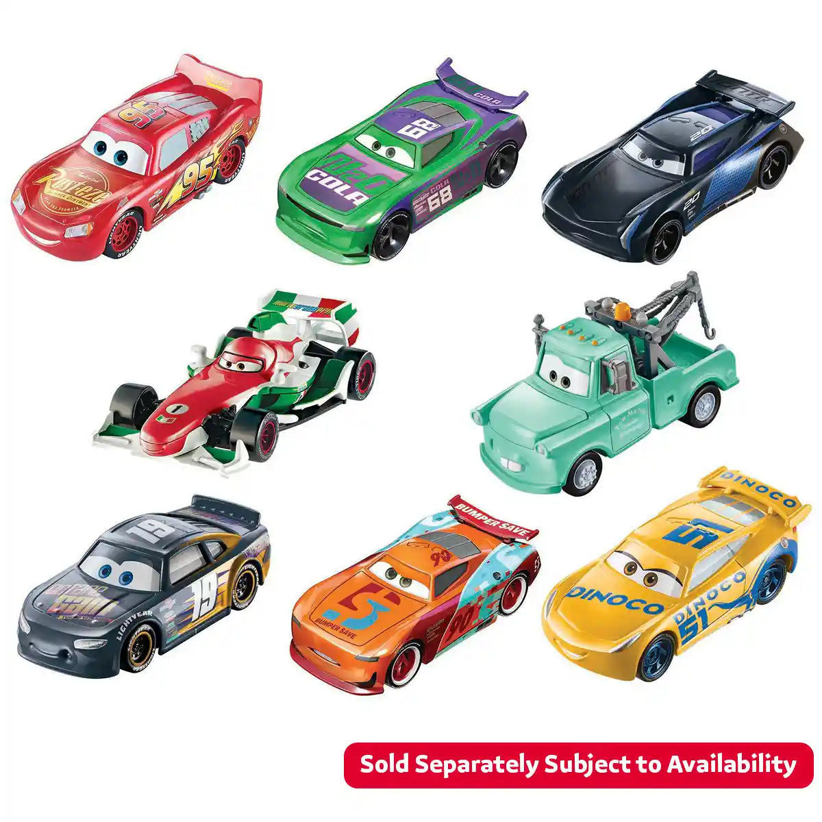 Cars Color Changers Die-Cast Singles Asst