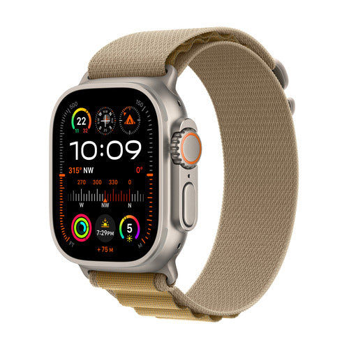 Ultra 2 GPS + Cellular 49mm Titanium Alpine Loop Medium