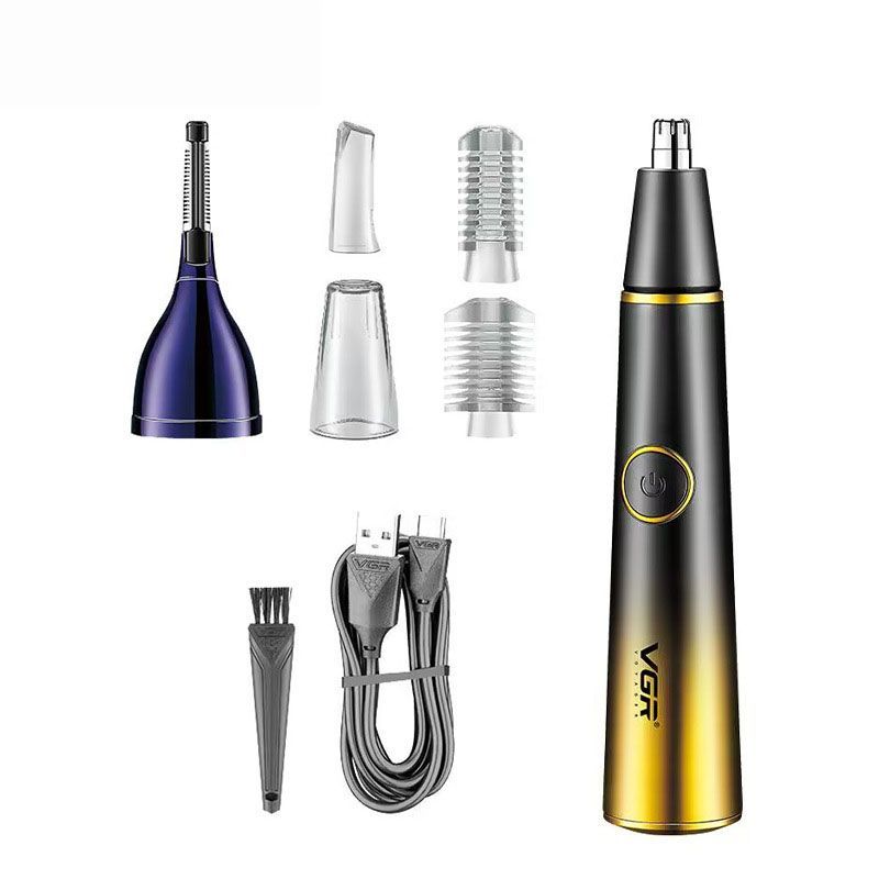 2-in-1 USB Rechargeable Nose Hair Trimmer