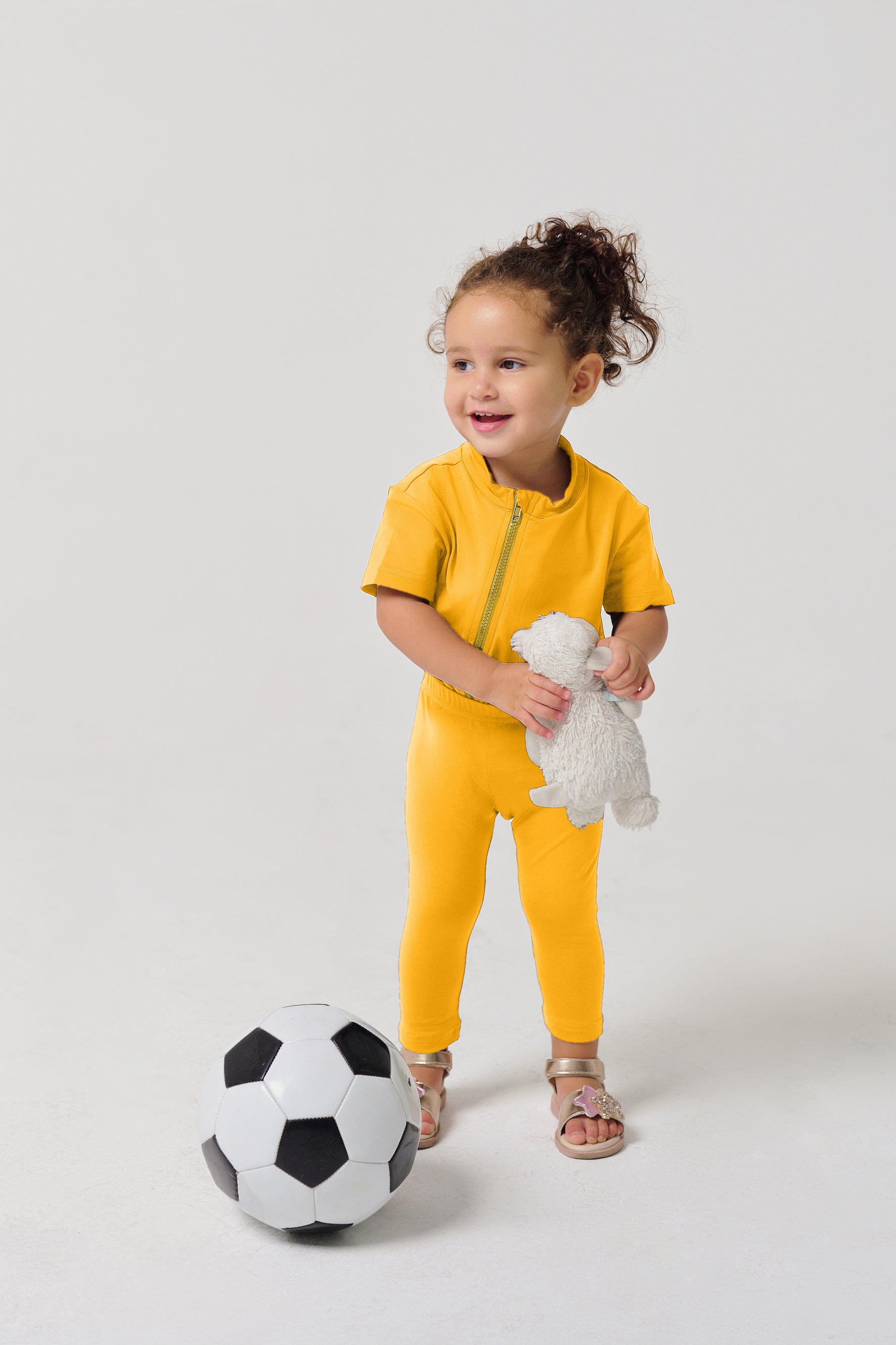 MULU Classic Unisex Baby Tights - Yellow