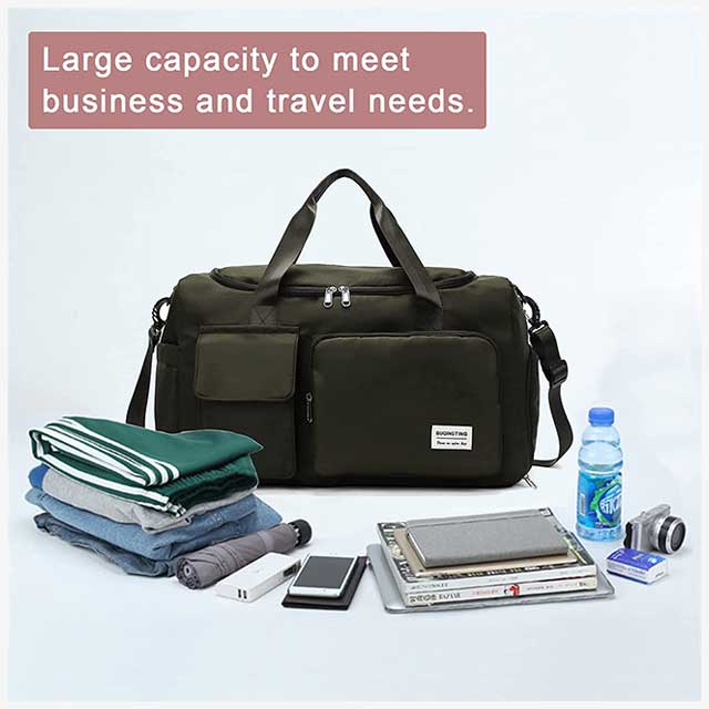Women Gym Travel Carry-On Bag - Stylish & Spacious Workout Bag for Fitness, Sports, & Travel