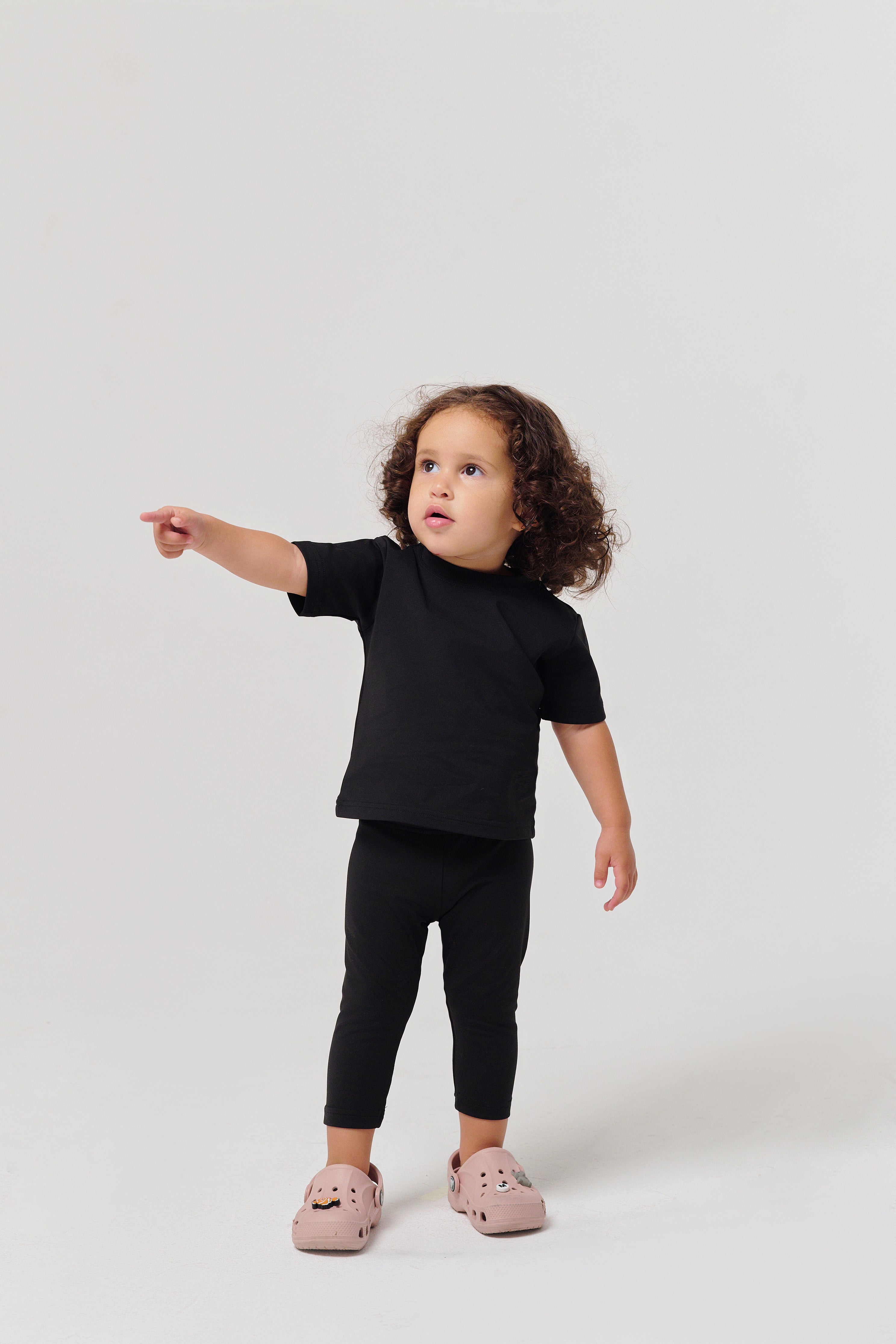 MULU Classic Unisex Baby Tights - Black